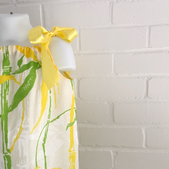 Baby Toddler 1970’s Vintage Fabric Comfy Pillowcase Summer Sundress Size 2T - Picture 4 of 4